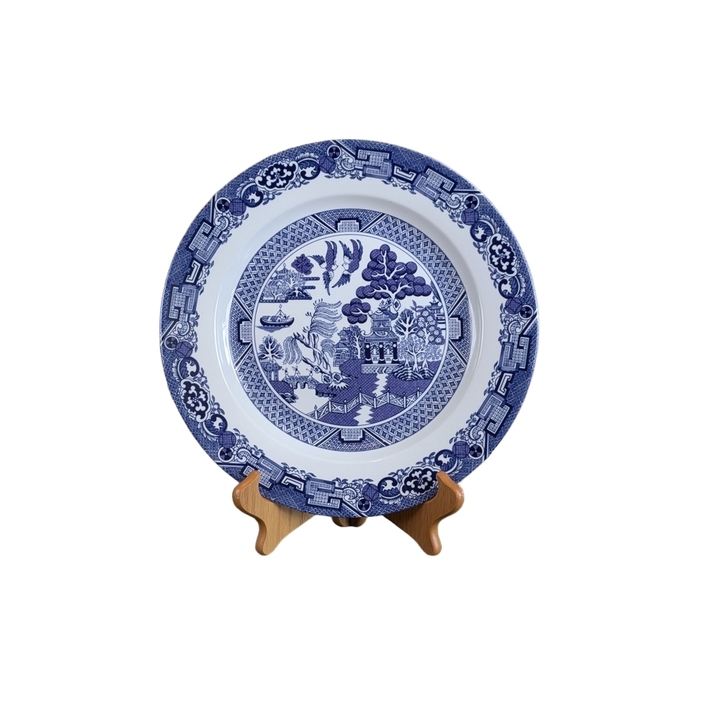 Whole Home Blue Willow Dinner Plate 10.5" Canadian Tire Replacement Chinoiserie
